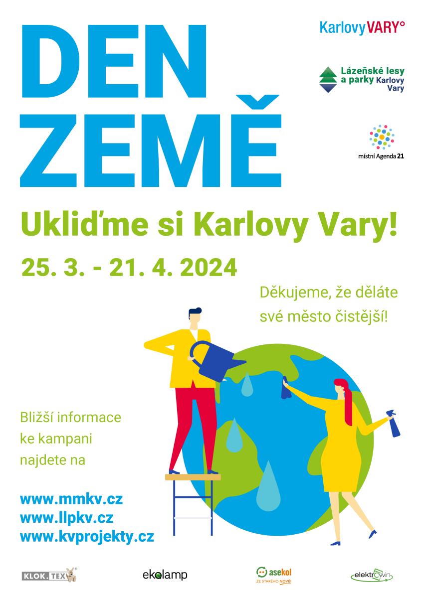 Den Země 2024 - Ukliďme Karlovy Vary