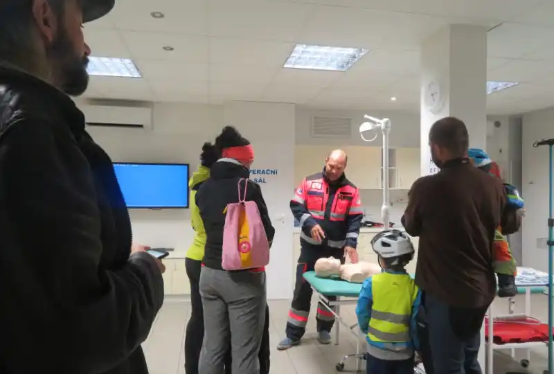 Podzimní cyklojízda 23.září 2018 i s panem primátorem do Centra zdraví a bezpečí!!! (šestá)