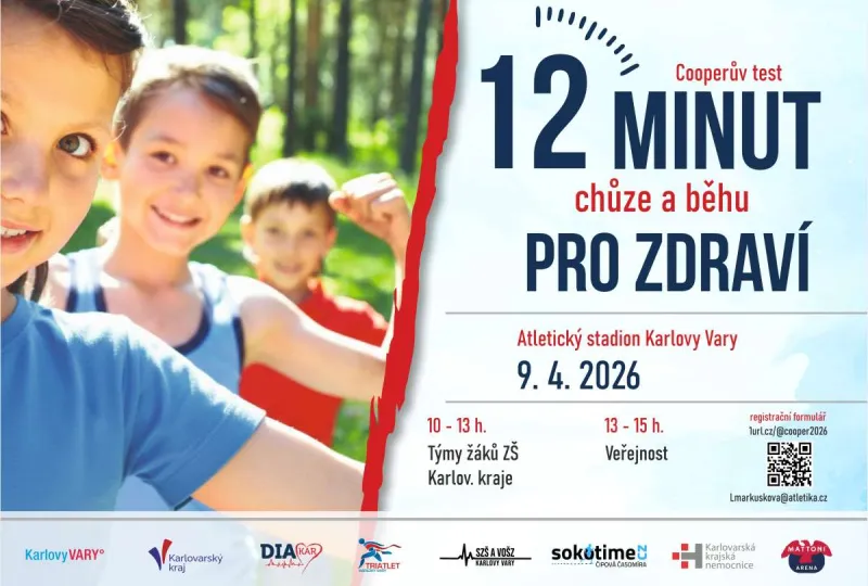 plakát 12 minut pro zdraví