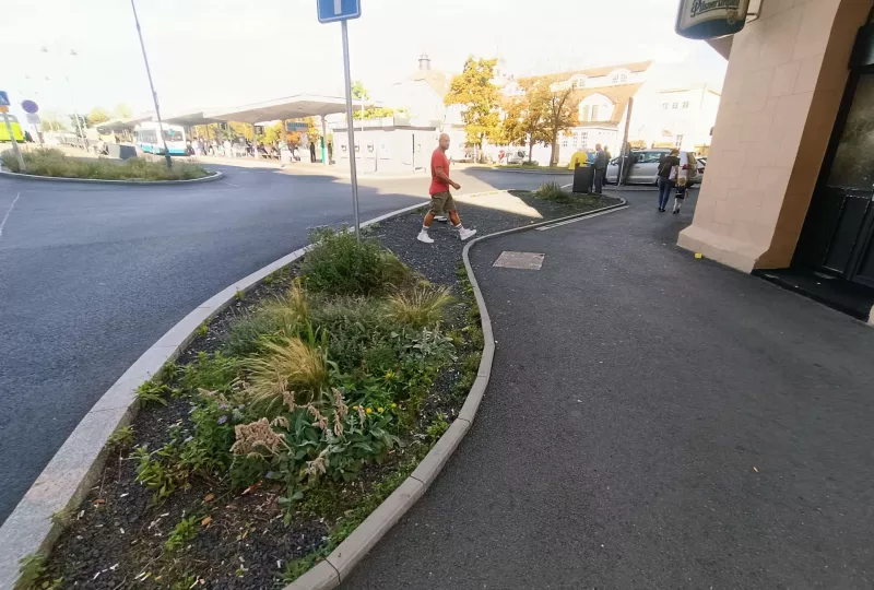 Karlovy Vary - Úpravy nástupních prostor a komunikací u Tržnice