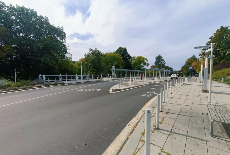 Přestupní uzel Horní nádraží - úprava přednádražního prostoru