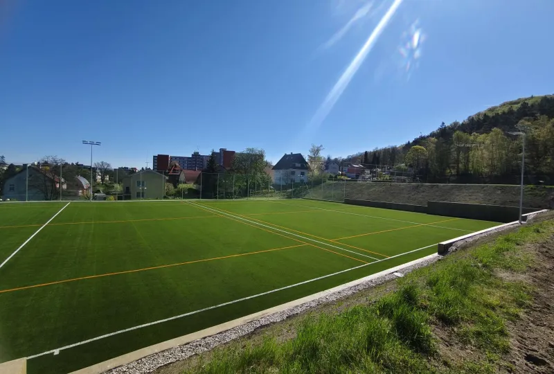 foto _revitalizace fotbalového areálu Slávie