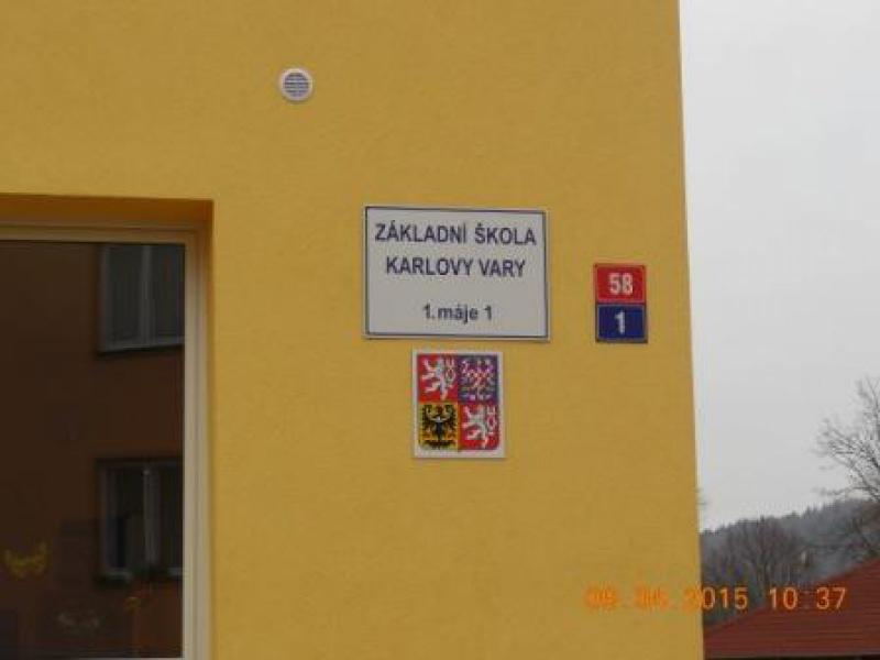 Karlovy Vary, zajištění energetických úspor ZŠ 1. Máje