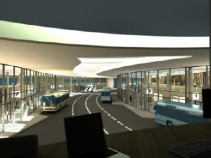 Architektonická studie Integrovaného dopravního terminálu